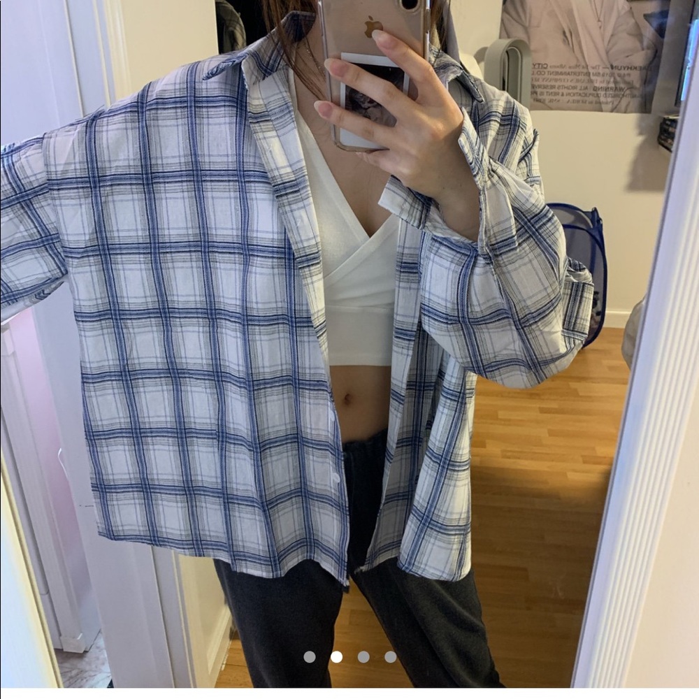 blue flannel - Picture 2 of 4